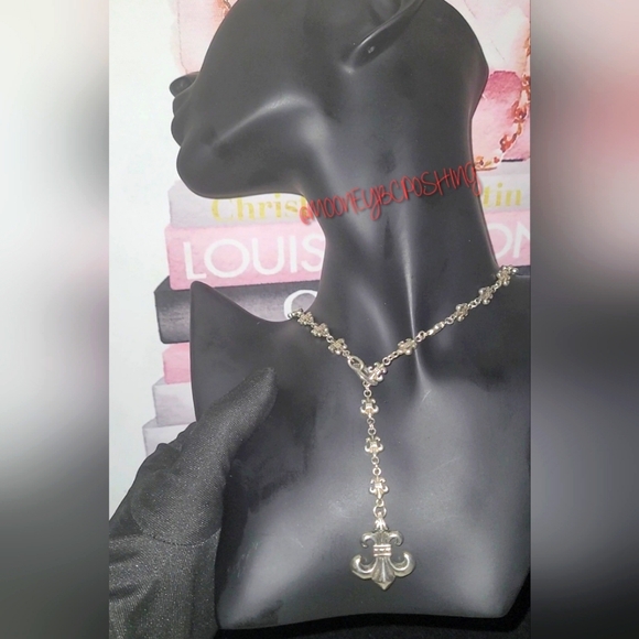 Chrome Hearts Jewelry - VINTAGE CHROME HEARTS RARE Fleur necklace  Authentic 925 WITH COA